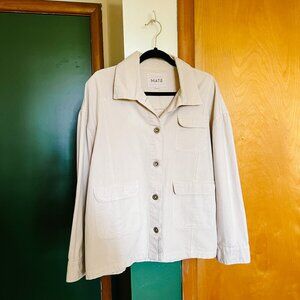 MATE the Label Organic Cotton Canvas Chore Jacket M/L